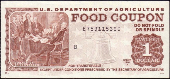 food stamp actual