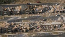 wood damage from tornado